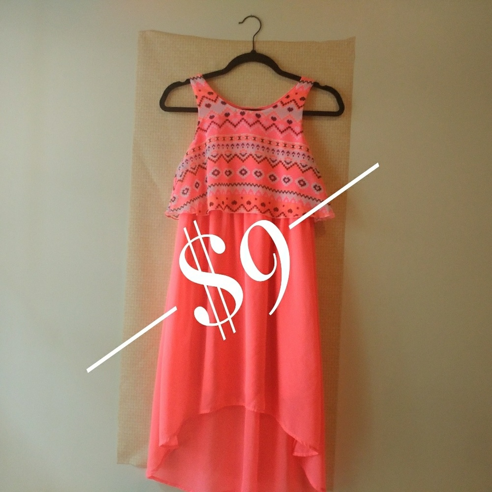 Faded Glory Coral Breeze Dress
